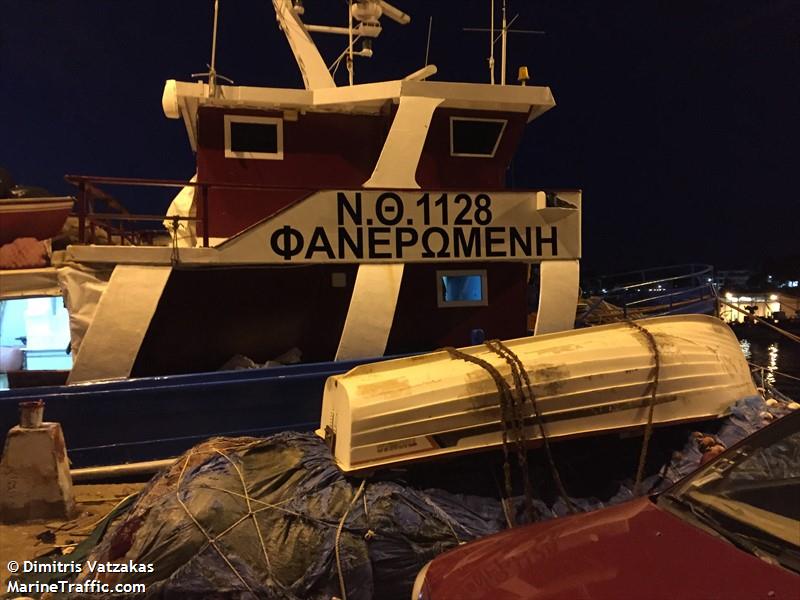 faneromeni (Fishing vessel) - IMO 8786961, MMSI 237346000, Call Sign SV4790 under the flag of Greece