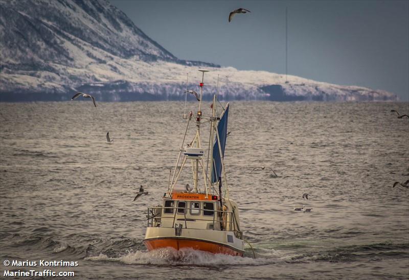 prosenten (Fishing vessel) - IMO , MMSI 257211320, Call Sign LM2781 under the flag of Norway