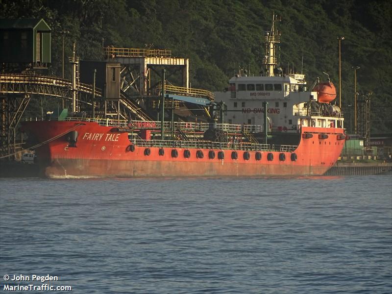 fairy tale (Oil Products Tanker) - IMO 9660413, MMSI 312219000, Call Sign V3VI7 under the flag of Belize