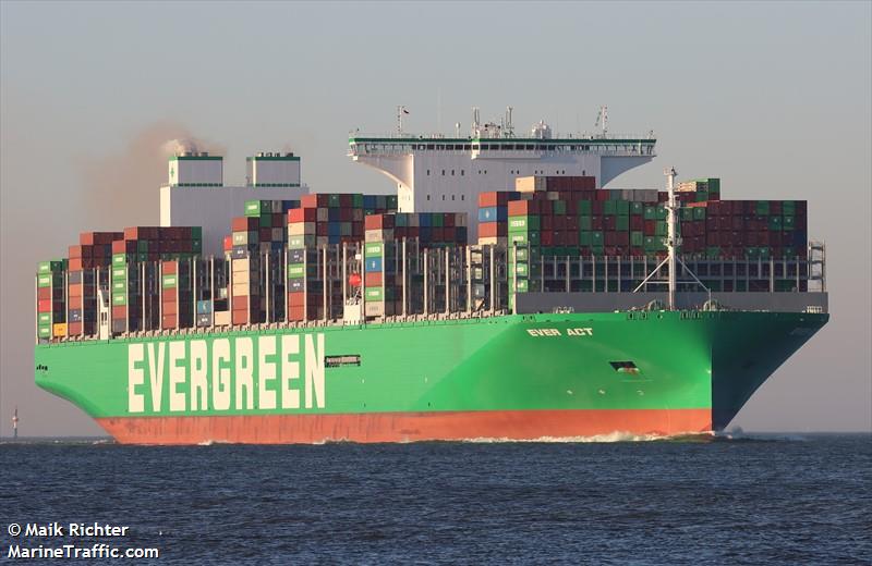 ever act (Container Ship) - IMO 9893905, MMSI 352978199, Call Sign 3E2429 under the flag of Panama