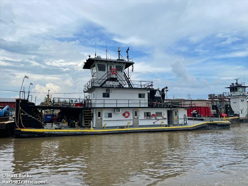 capt tony ice (Towing vessel) - IMO , MMSI 367057220, Call Sign WDC6501 under the flag of United States (USA)