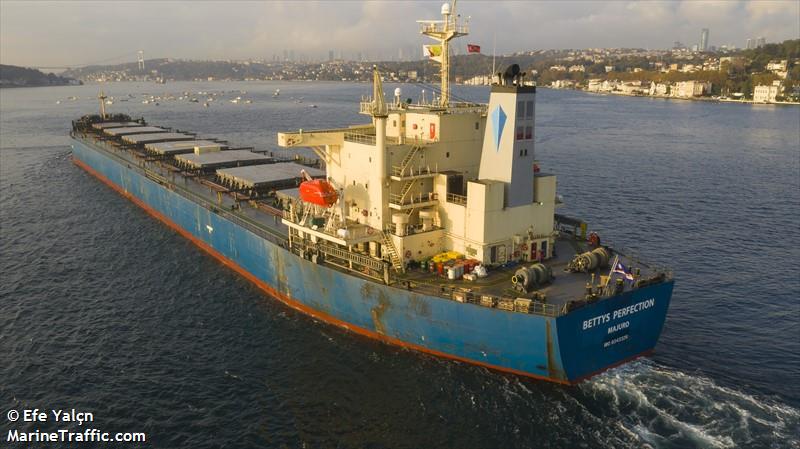 bettys perfection (Bulk Carrier) - IMO 9343326, MMSI 538009597, Call Sign V7A4938 under the flag of Marshall Islands