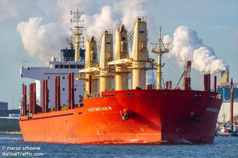 konstantinos (Bulk Carrier) - IMO 9608697, MMSI 636021081, Call Sign 5LCE4 under the flag of Liberia