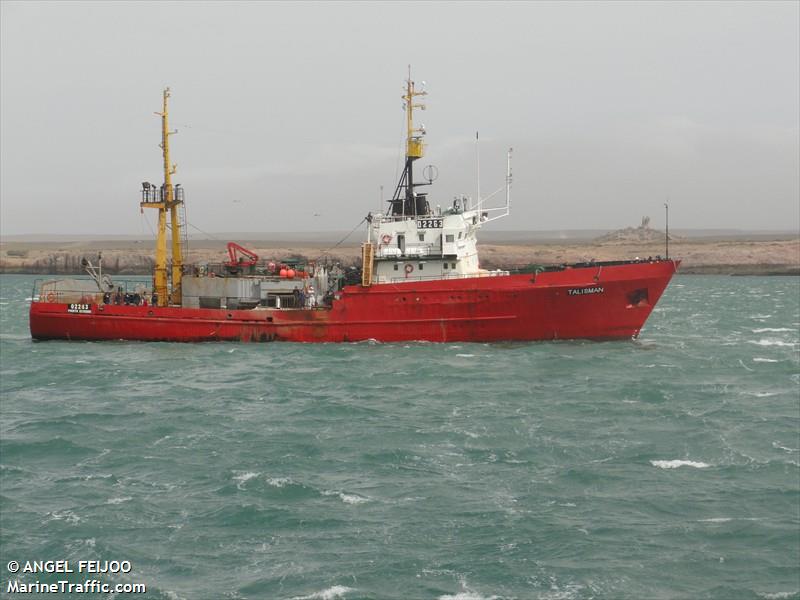 talisman (Fishing Vessel) - IMO 8697263, MMSI 701000947, Call Sign LW3295 under the flag of Argentina