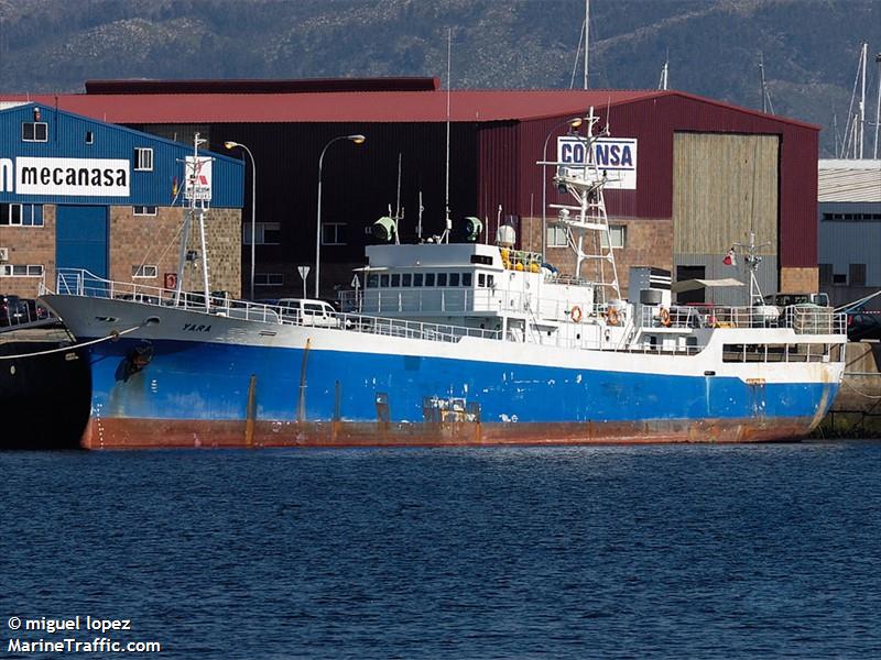 yara (Fishing Vessel) - IMO 8904197, MMSI 735058806, Call Sign HC5156 under the flag of Ecuador