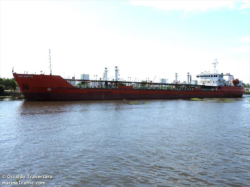 dona annette (Oil Products Tanker) - IMO 8882533, MMSI 755003671 under the flag of Paraguay