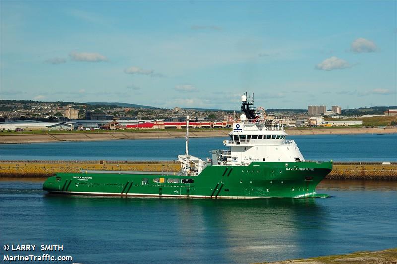 havila neptune (Offshore Tug/Supply Ship) - IMO 9393400, MMSI 259133000, Call Sign LACN under the flag of Norway