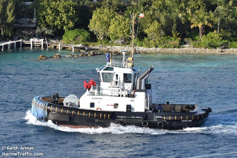 samson (Tug) - IMO 9780081, MMSI 311000799, Call Sign C6DW2 under the flag of Bahamas