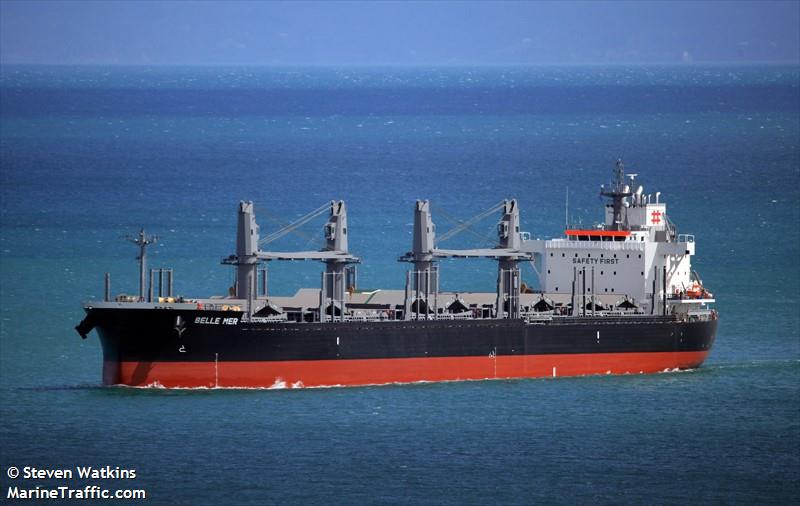 belle mer (Bulk Carrier) - IMO 9897951, MMSI 352978260, Call Sign 3E3362 under the flag of Panama