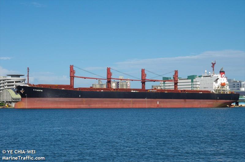 v pacific (Bulk Carrier) - IMO 9480954, MMSI 352980760, Call Sign 3E3381 under the flag of Panama