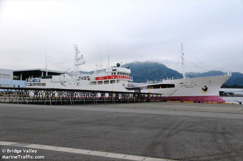 kineimaru no.128 (Fishing Vessel) - IMO 9281102, MMSI 432367000, Call Sign JHQS under the flag of Japan