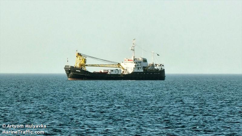 temryuk (General Cargo Ship) - IMO 8934192, MMSI 434113200, Call Sign EZCP under the flag of Turkmenistan