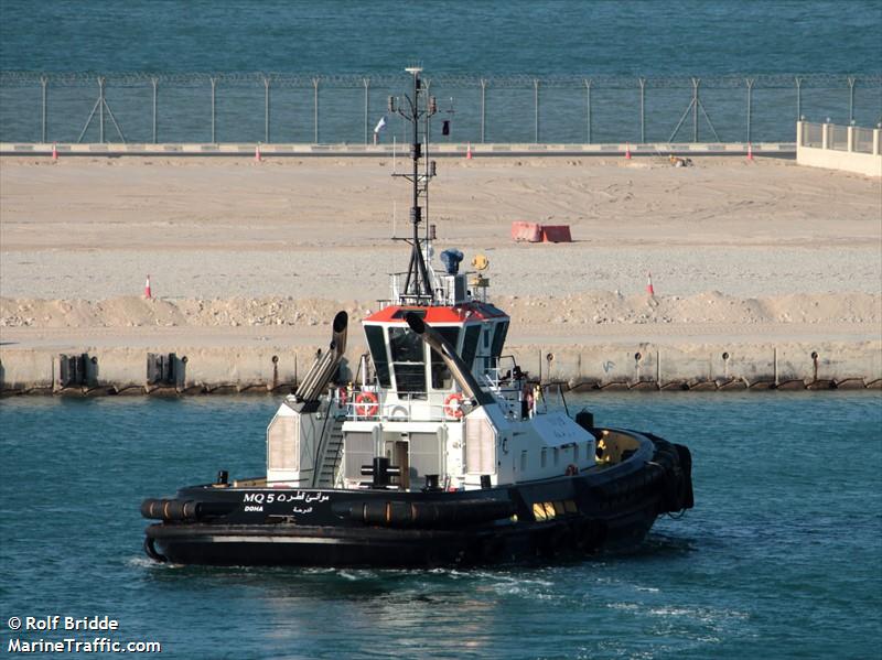 mq5 (Tug) - IMO 9530462, MMSI 466501310, Call Sign A7DS under the flag of Qatar