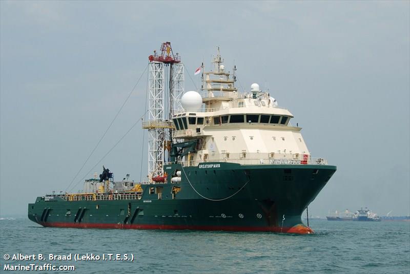 greatship maya (Offshore Tug/Supply Ship) - IMO 9463499, MMSI 563381000, Call Sign 9V7820 under the flag of Singapore