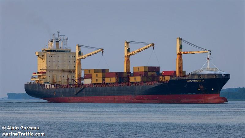 msc naisha iii (Container Ship) - IMO 9307839, MMSI 636021061, Call Sign 5LCB4 under the flag of Liberia