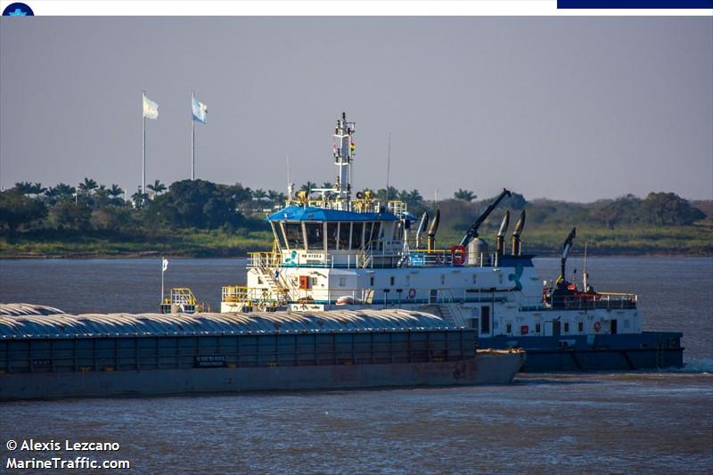 hb hydra (Pusher Tug) - IMO 9686455, MMSI 720985000, Call Sign CPZ309 under the flag of Bolivia
