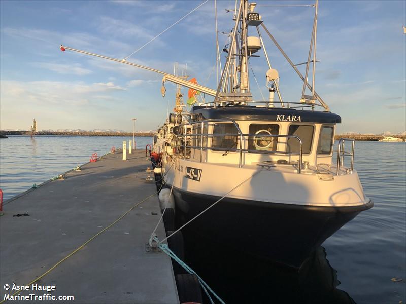 klara (Fishing vessel) - IMO , MMSI 257101470, Call Sign LF6751 under the flag of Norway