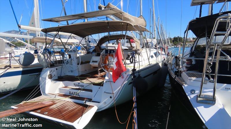 nisirepe (Sailing vessel) - IMO , MMSI 269114780, Call Sign HBY5525 under the flag of Switzerland