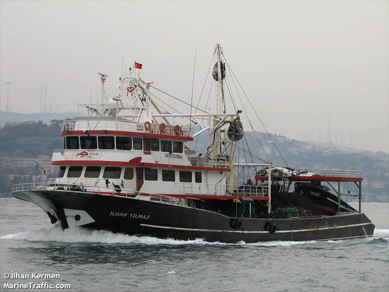 ilhan yilmaz (Fishing Vessel) - IMO , MMSI 271056031, Call Sign TCA2309 under the flag of Turkey