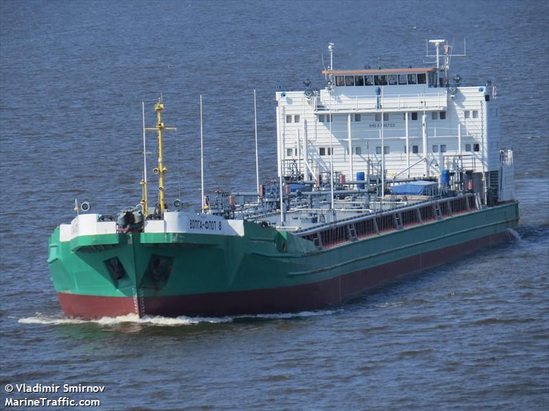 volga-flot 8 (Oil Products Tanker) - IMO 8745723, MMSI 273390400, Call Sign UBWA 3 under the flag of Russia