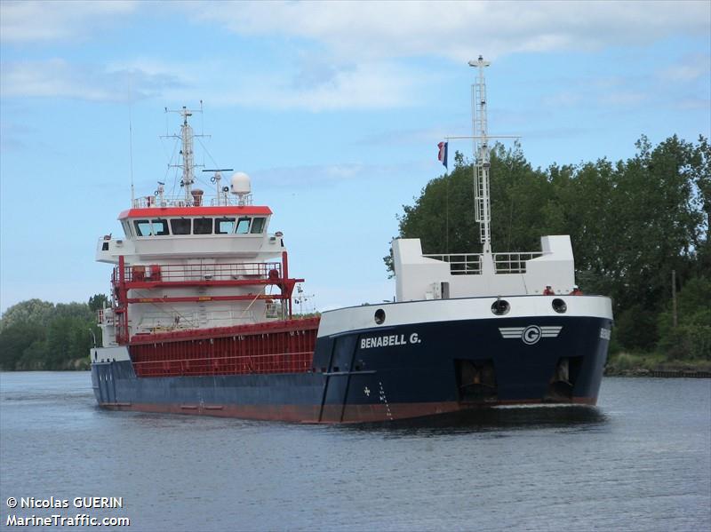 benabell g (General Cargo Ship) - IMO 9864772, MMSI 305919000, Call Sign V2HL5 under the flag of Antigua & Barbuda