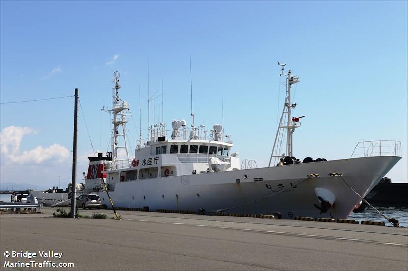 musashi (Fishing Support Vessel) - IMO 9615535, MMSI 432837000, Call Sign 7JKH under the flag of Japan