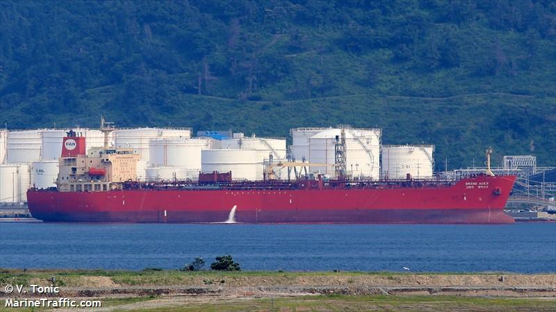 fos energy (Chemical/Oil Products Tanker) - IMO 9346079, MMSI 538009637, Call Sign V7A4983 under the flag of Marshall Islands
