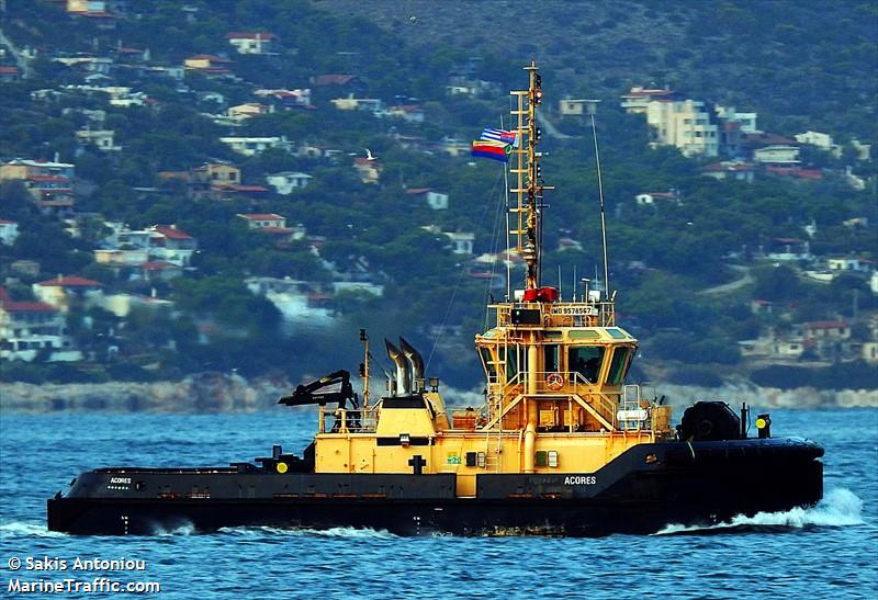 acores (Tug) - IMO 9578567, MMSI 620901000, Call Sign D6A2910 under the flag of Comoros