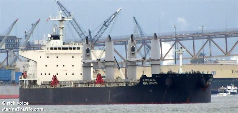 bbg guilin (Bulk Carrier) - IMO 9922249, MMSI 636020486, Call Sign D5ZL4 under the flag of Liberia