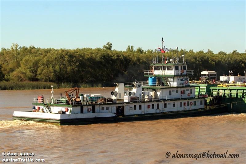 tio kike (Tug) - IMO , MMSI 755003898, Call Sign    ZPSU under the flag of Paraguay