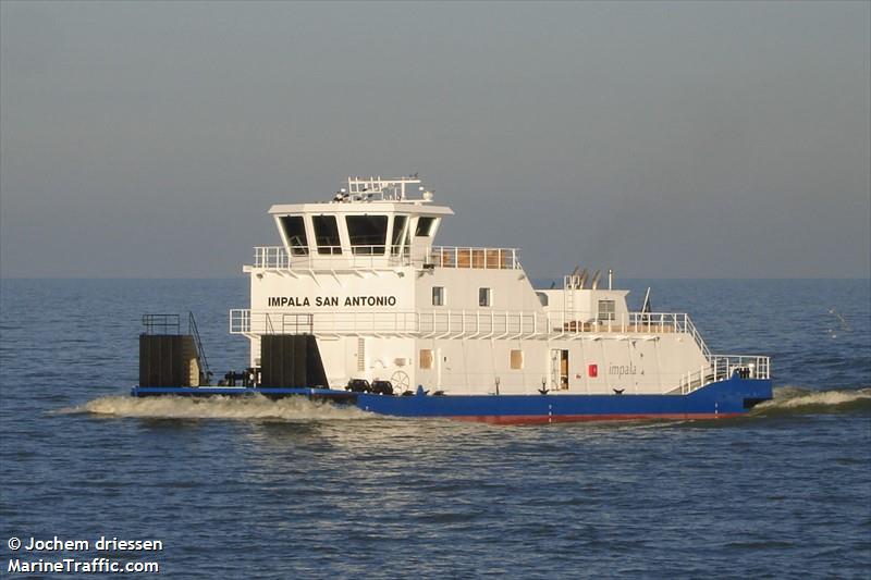 impala san antonio (Tanker) - IMO , MMSI 755004168, Call Sign ZP HQ under the flag of Paraguay