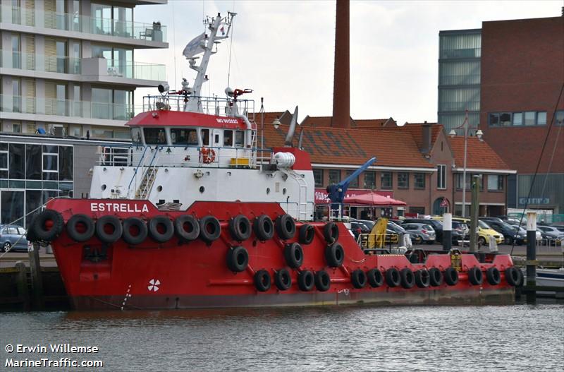 estrella (Utility Vessel) - IMO 9612820, MMSI 253796000, Call Sign LXEE under the flag of Luxembourg