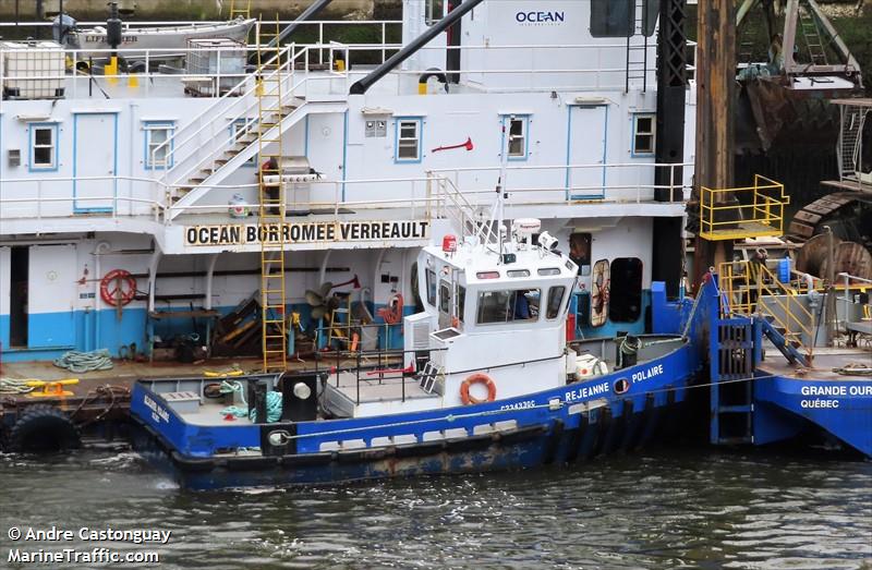 rejeane polaire (Tug) - IMO , MMSI 316027383 under the flag of Canada