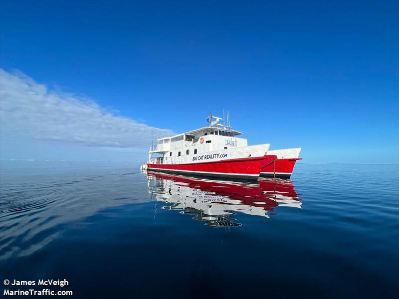 big cat reality (Passenger ship) - IMO , MMSI 503025790 under the flag of Australia
