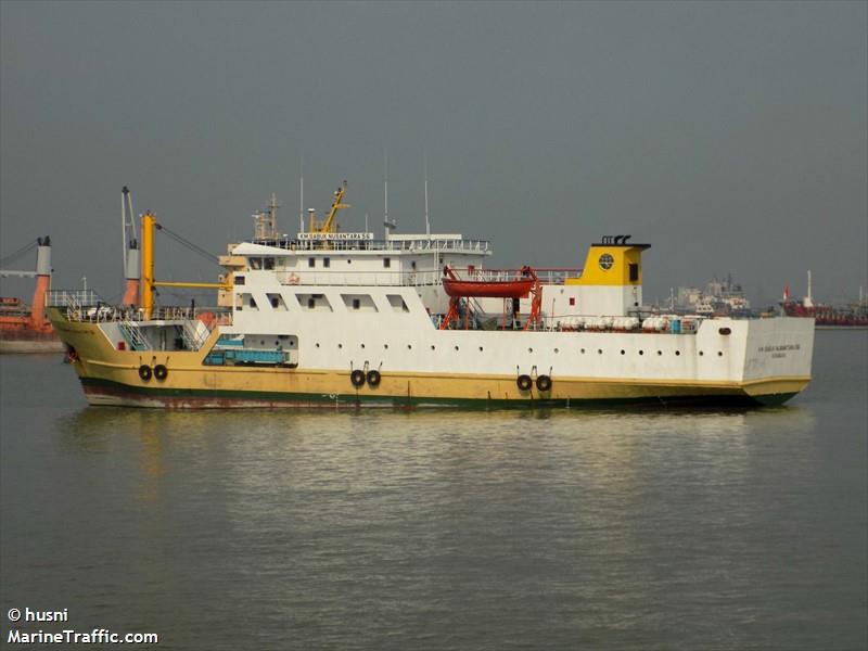 sabuk nusantara 56 (Passenger/General Cargo Ship) - IMO 9792553, MMSI 525001143, Call Sign YBDE2 under the flag of Indonesia