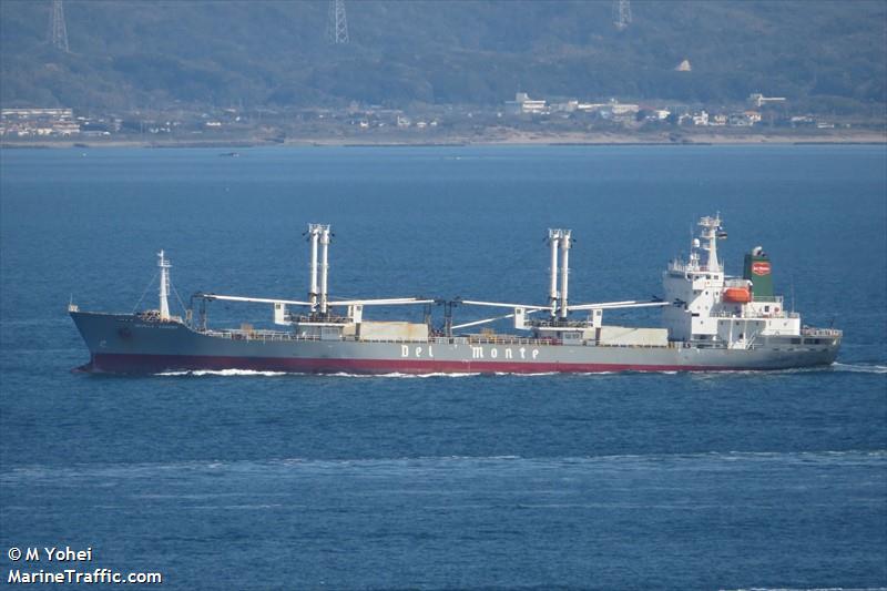 sevilla carrier (Refrigerated Cargo Ship) - IMO 9078488, MMSI 538009573, Call Sign V7A4909 under the flag of Marshall Islands