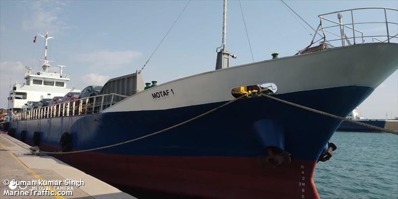 motaf 1 (General Cargo Ship) - IMO 8936372, MMSI 677013700, Call Sign 51M237 under the flag of Tanzania
