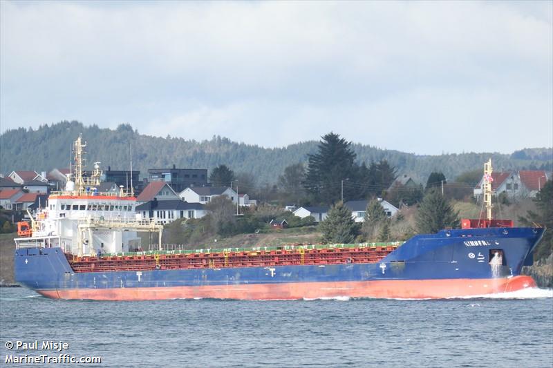 kimberly c (General Cargo Ship) - IMO 9558050, MMSI 255806518, Call Sign CQEY3 under the flag of Madeira