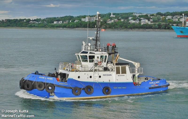 ocean k. rusby (Tug) - IMO 9345556, MMSI 316011810, Call Sign CFH8966 under the flag of Canada