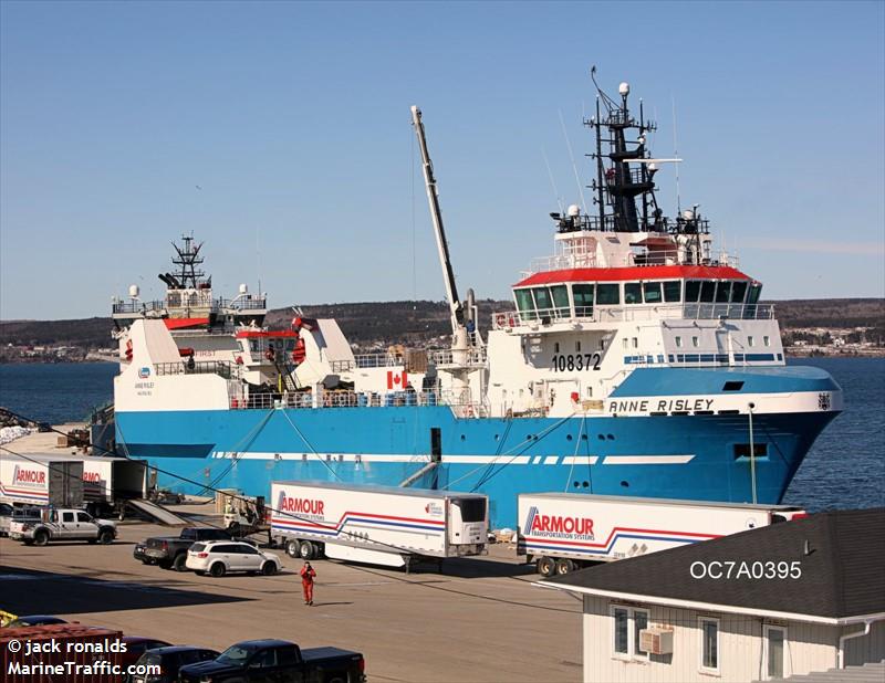 anne risley (Fishing Vessel) - IMO 9546605, MMSI 316014440, Call Sign VAAB under the flag of Canada