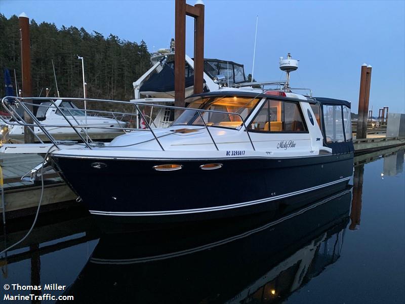 misty blue (Pleasure craft) - IMO , MMSI 316022604 under the flag of Canada