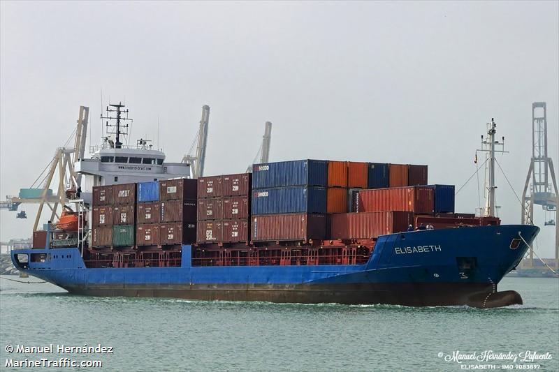 shira-e (General Cargo Ship) - IMO 9083897, MMSI 341258000, Call Sign V4NJ4 under the flag of St Kitts & Nevis