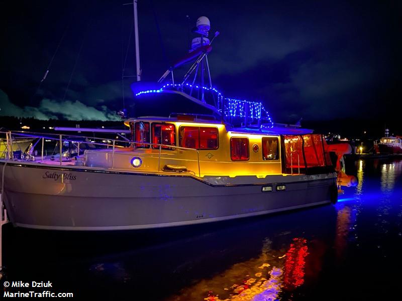 salty bliss (Pleasure craft) - IMO , MMSI 368221170, Call Sign WDM5988 under the flag of United States (USA)