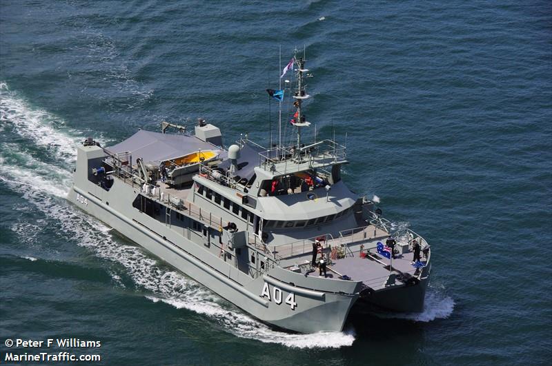 hmas benalla (Research Vessel) - IMO 8717324, MMSI 503154000, Call Sign VLRW under the flag of Australia