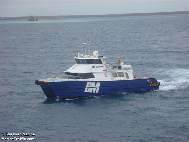 sea stryder (-) - IMO , MMSI 503187500, Call Sign VNW6331 under the flag of Australia