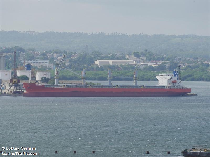 outrider (General Cargo Ship) - IMO 9701061, MMSI 636021127, Call Sign 5LCK9 under the flag of Liberia