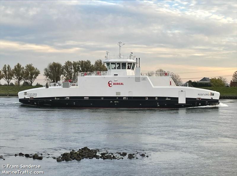rosfjord (Passenger/Ro-Ro Cargo Ship) - IMO 9913274, MMSI 258018940, Call Sign LGKX under the flag of Norway