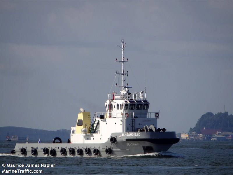 al-sandibad (Tug) - IMO 9653604, MMSI 373145000, Call Sign HP6664 under the flag of Panama