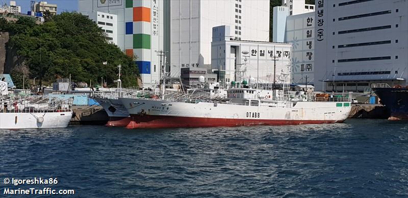 oryong no.723 (Fishing Vessel) - IMO 9019315, MMSI 440885000, Call Sign DTAB8 under the flag of Korea