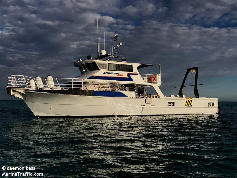 adrianus (Pleasure craft) - IMO , MMSI 503000290, Call Sign VM6175 under the flag of Australia
